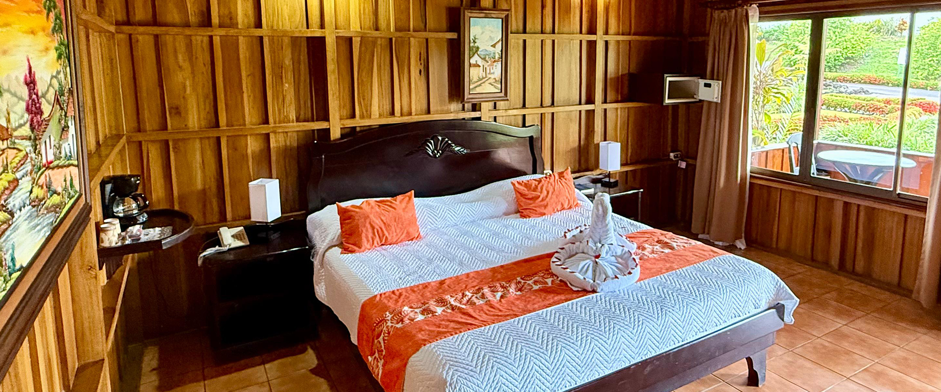 Volcano View Room at La Pradera del Arenal